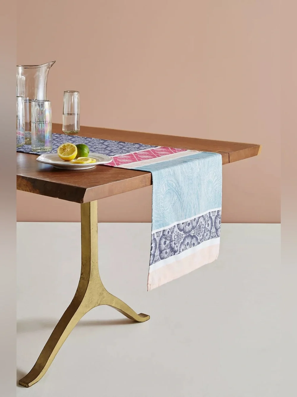 New🌟Anthropologie-Liberty for Anthropologie Jacquard-Woven Table Runner